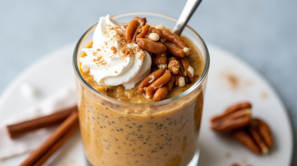 Pumpkin Pie Overnight Oats