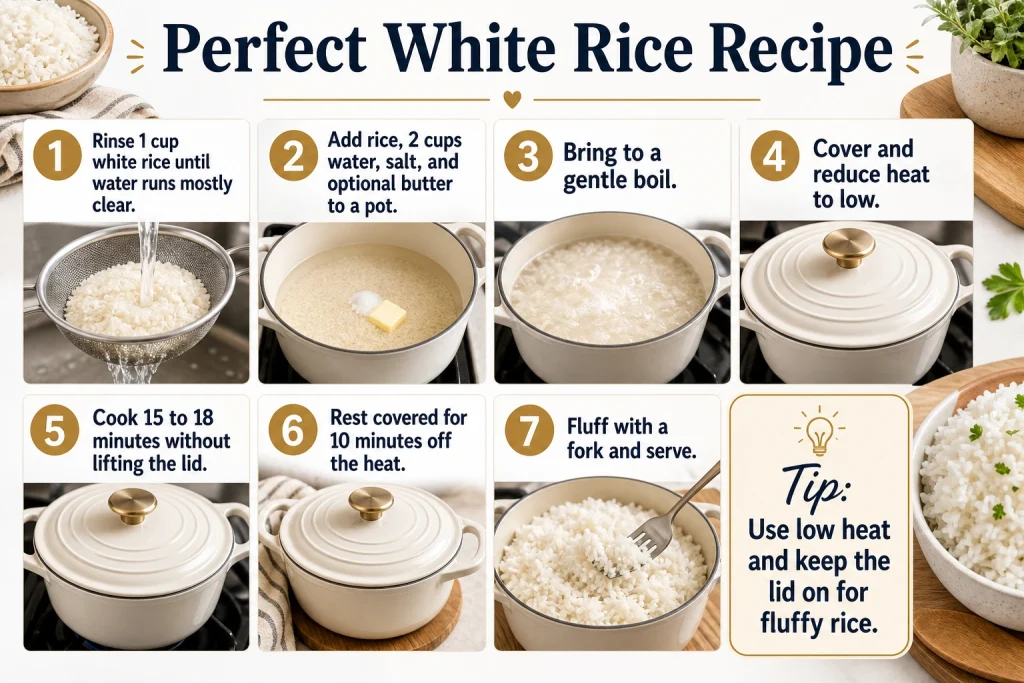 White Rice Recipe